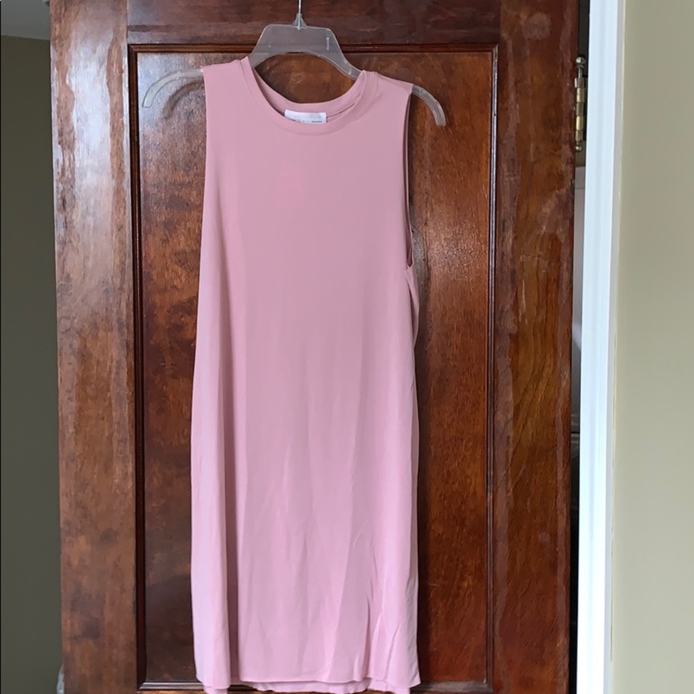 Blush Pink Sleeveless Dress